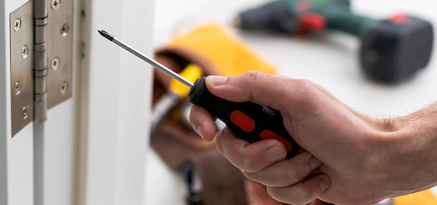 Fix A Broken Door Hole in Lemoore Station, California
